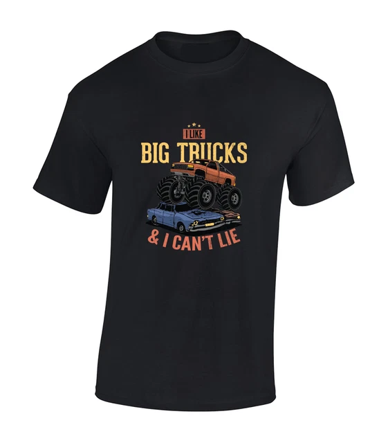 Hot Trending Kiraa Tee With I Like Big Trucks Car American Truck Design