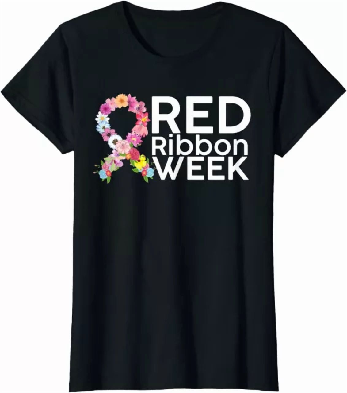 Hot Trending Kiraa Tee With We Wear Red For Red Ribbon Week Awareness