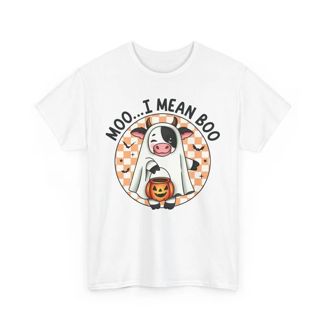 Hot Trending Scary Ghost Face T Shirt Spooky Halloween Tee MooI