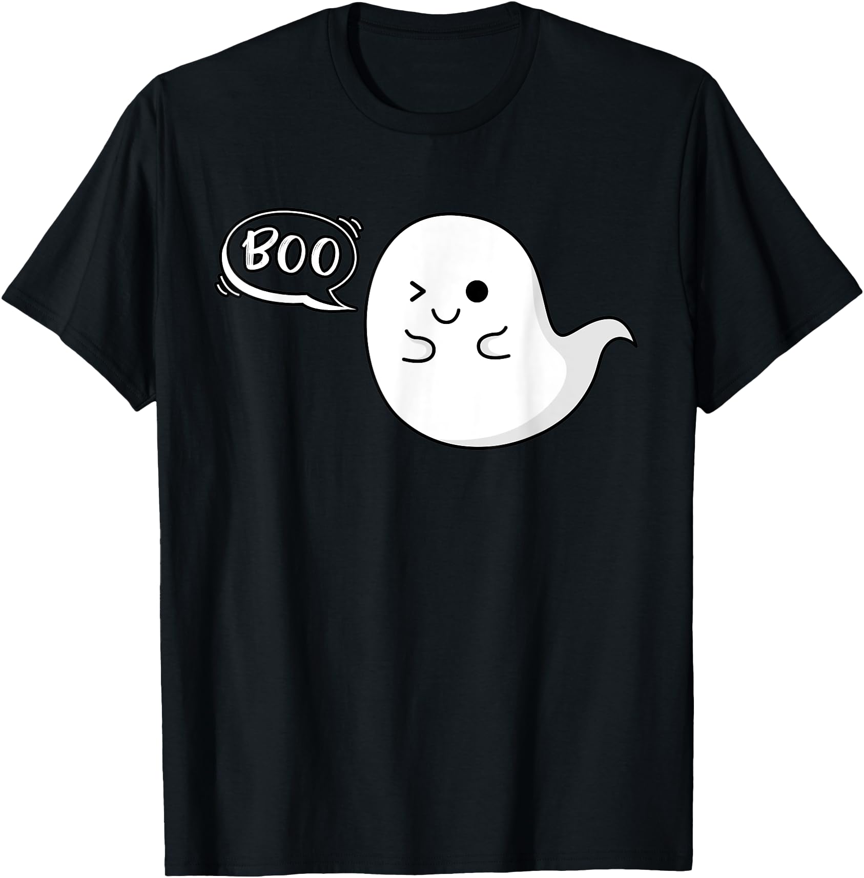 Hot Trending Tee With Halowen Boo Spiders Ghost Pumpkin Flying Bat