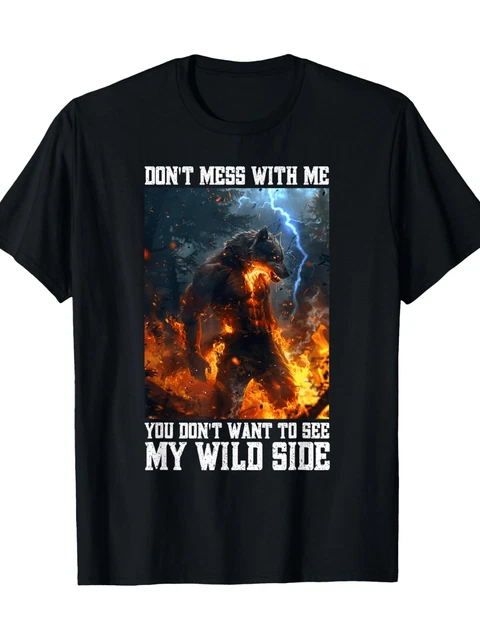 Hot Trending Tee With Cringy Werewolf Warning Wolf Cringe Alpha Wolf S