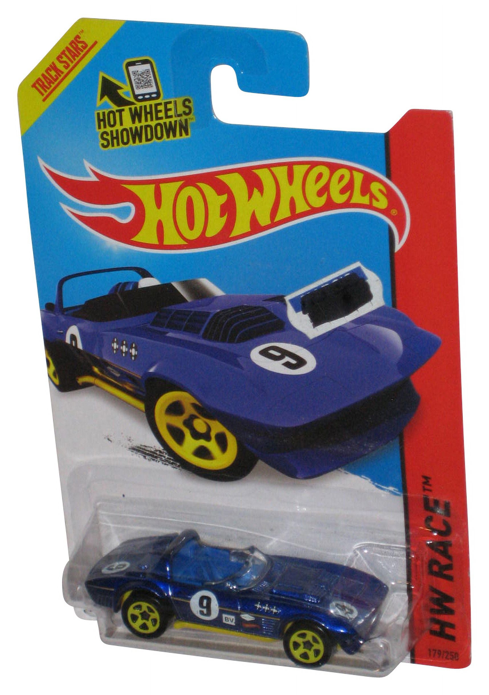 Hot Wheels HW Race 2013 Blue Corvette Grand Sport Roadster Toy Car 179 250 Walmart