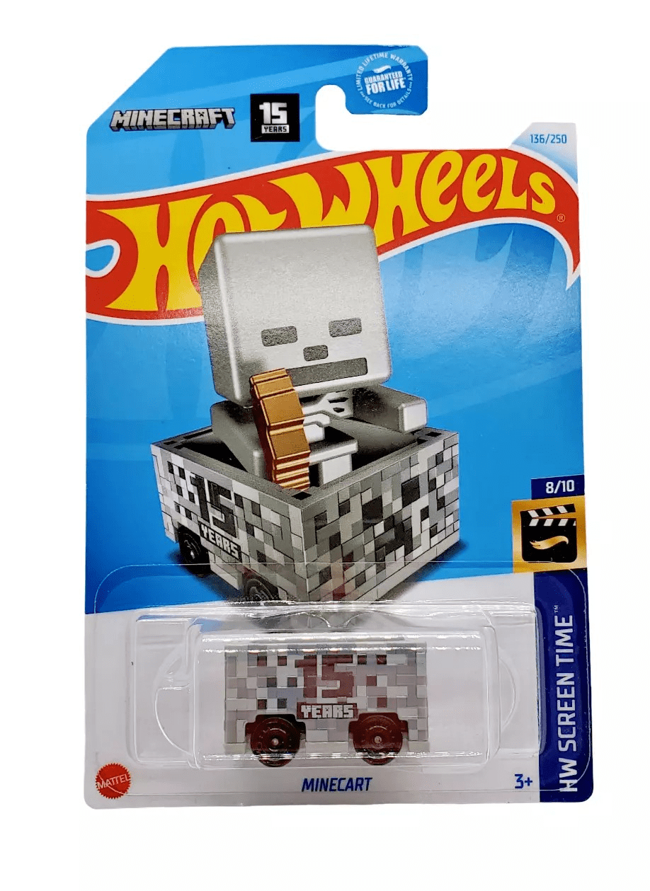 Hot Wheels Minecraft Hw Screen Time Walmart