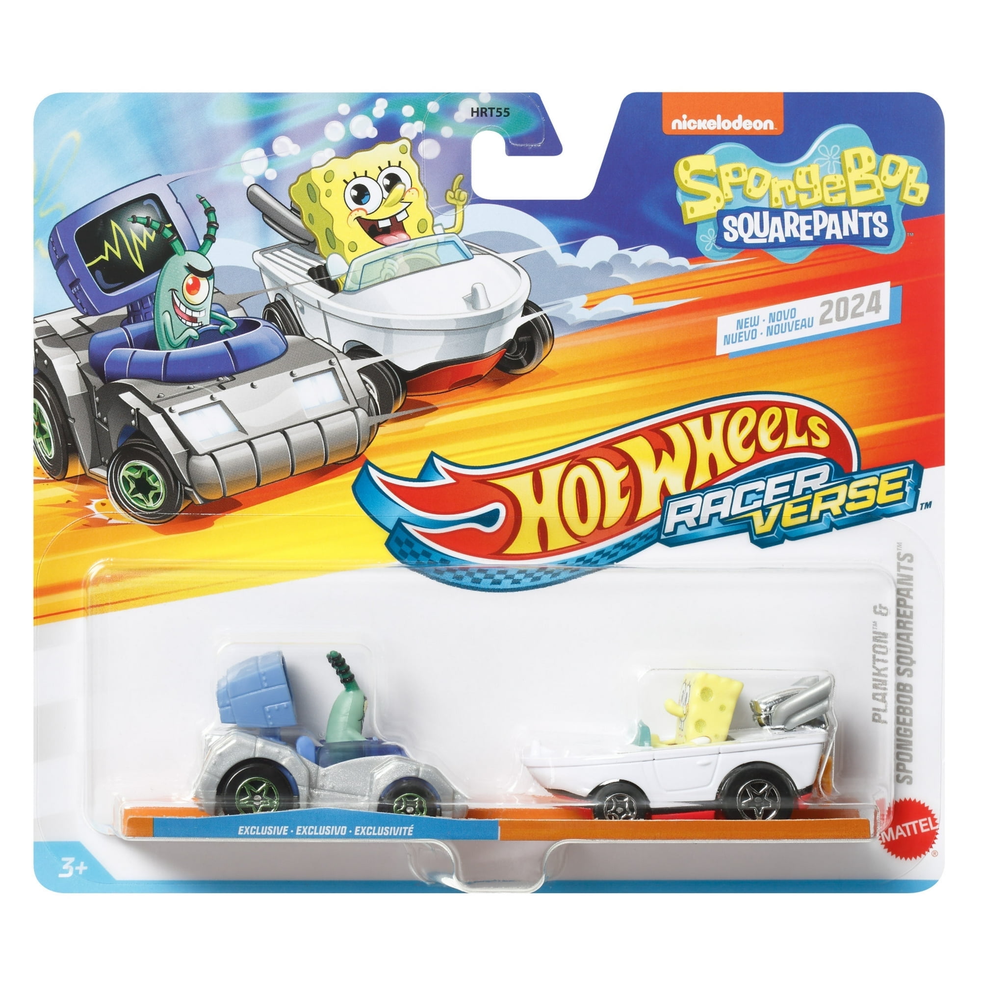Hot Wheels Racerverse Spongebob Squarepants Plankton Walmart