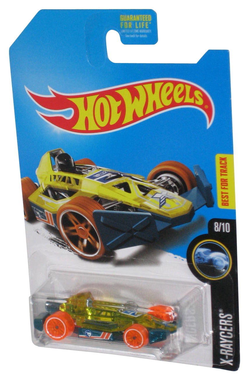 Hot Wheels X Raycers 2015 Yellow Arrow Dynamic Toy Car 8 10 Walmart