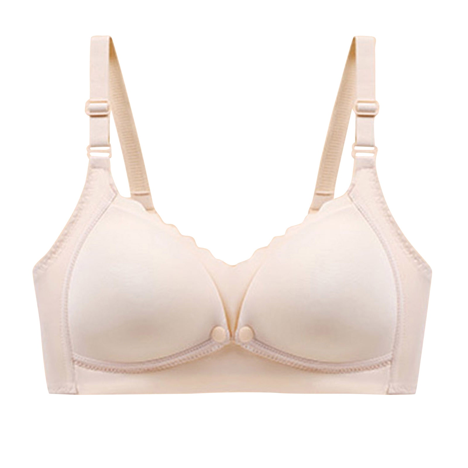 Hot Sl Underwire Bras For Women Womens Plus Size Bra Sexy Front Button Shaping Cup Shoulder