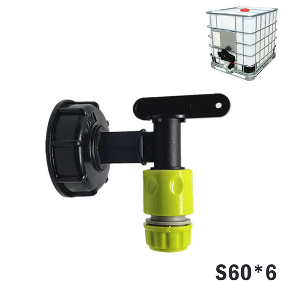 Ibc Adapter Connector Hose Lock Water Pipe Tap Storage Tank Fitting