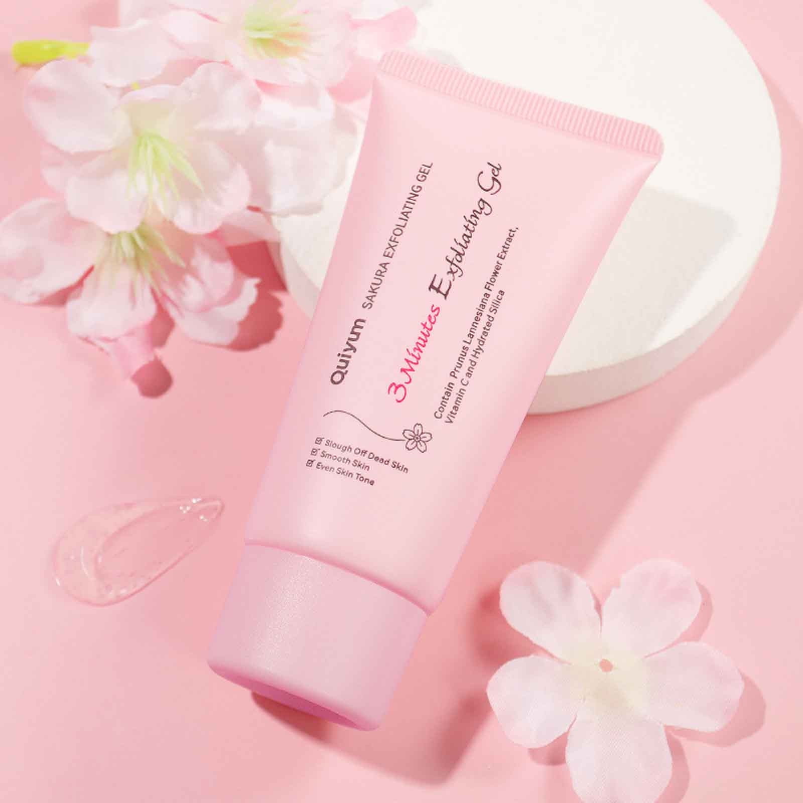 Jincby Clearance Sakuras Exfoliating Gel Hose Facial Cleansing Pore