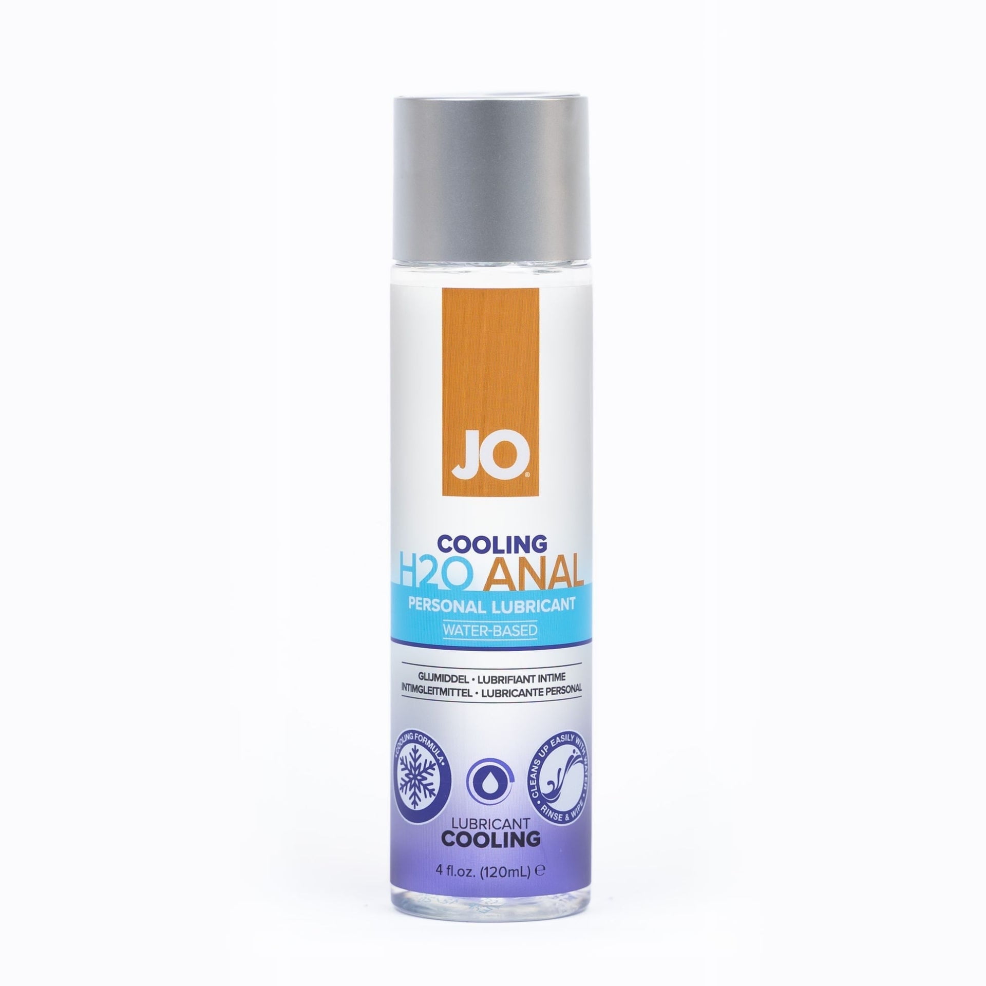 System Jo H O Anal Cooling Water Based Liquid Personal Lubricant Gel