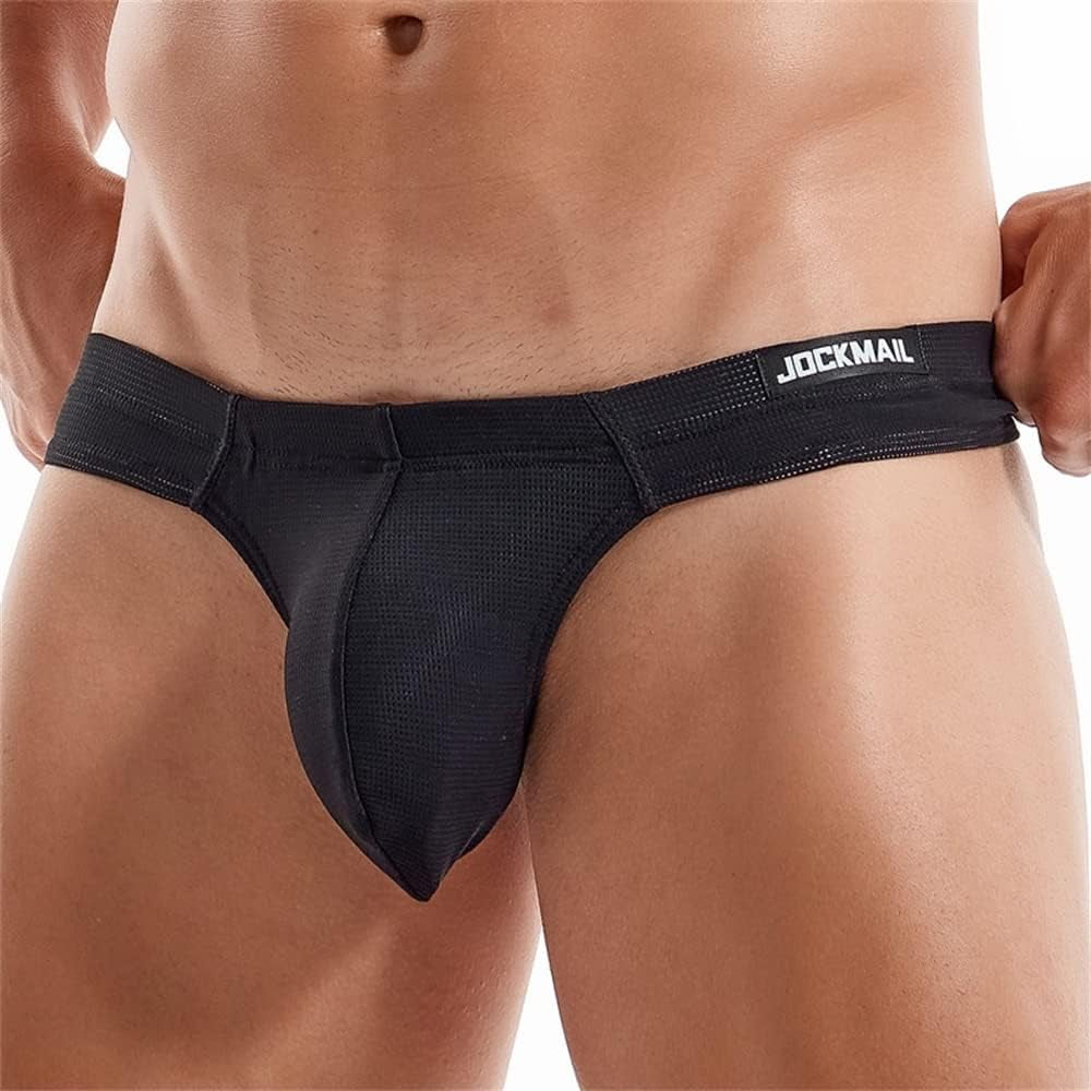 JOCKMAIL Mens Tong Athletic Supporters Bikini Underwear Male Underwear