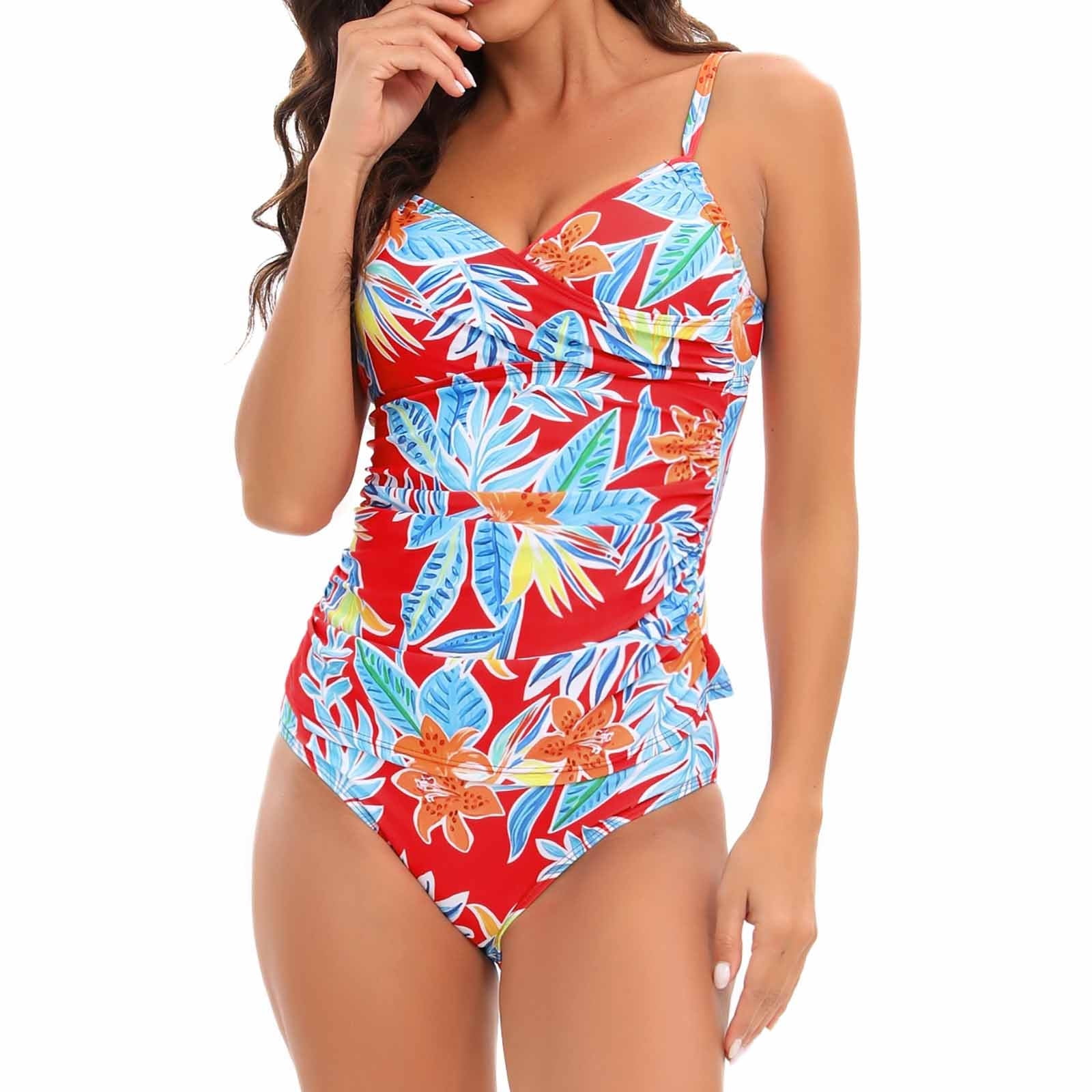 Jacenvly One Piece Swimsuits For Women Plus Size Clearance Fashion