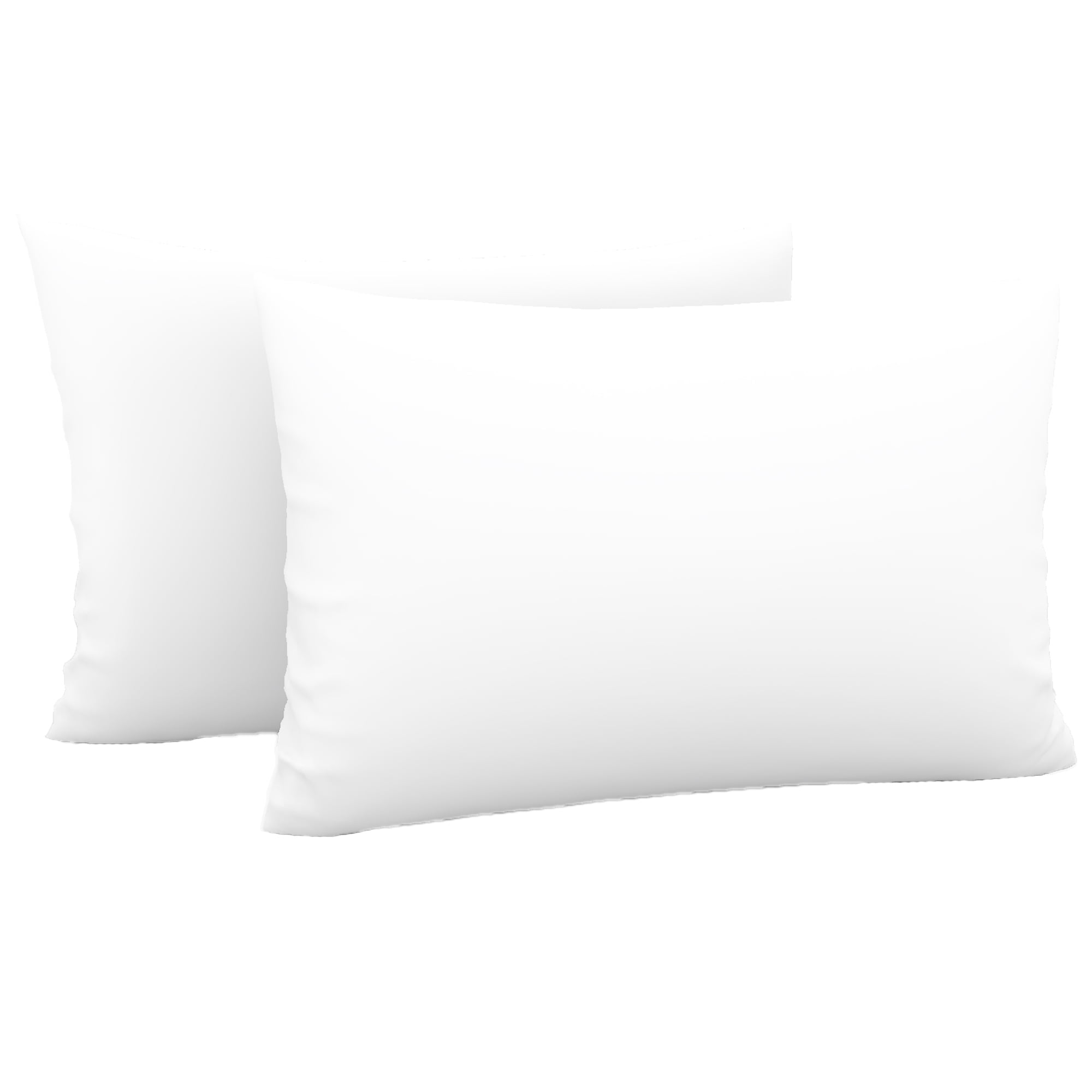 Just Linen 300 TC 100 Cotton Sateen Solid White 4 Piece Sheet Set