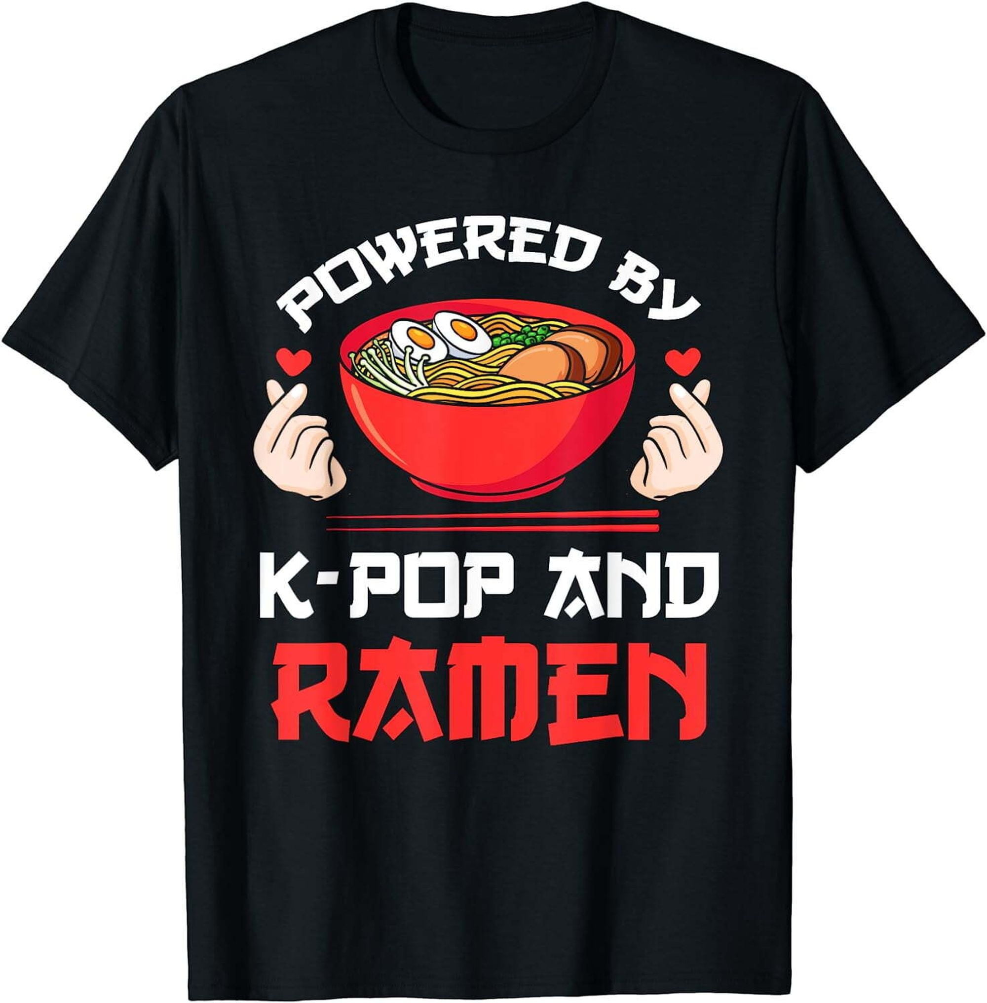 K Pop Ramen Fusion Tee Elevate Your Style With A Unique Blend A Must