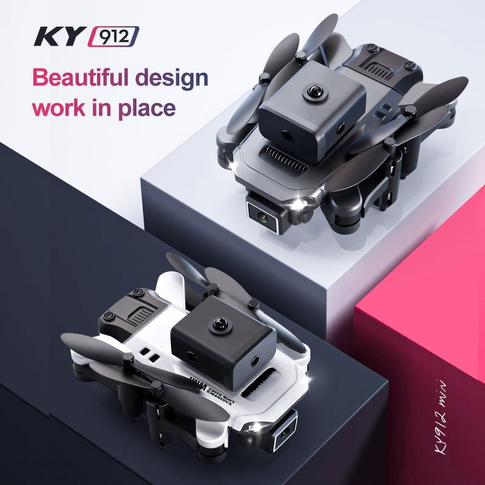 Ky Mini Drone K Hd Camera Air Pressure Fixed Height Four Sided