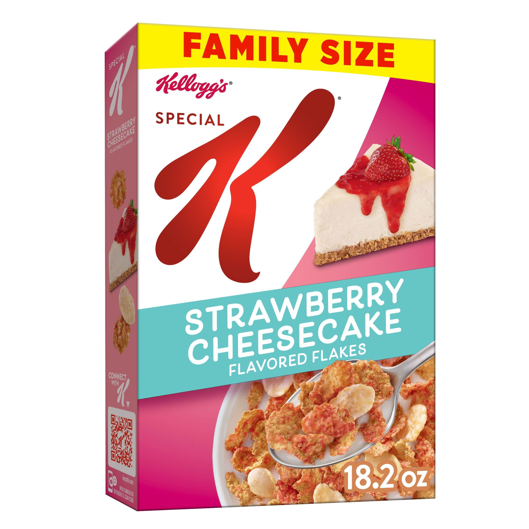 Kellogg S Special K Strawberry Cheesecake Cold Breakfast Cereal