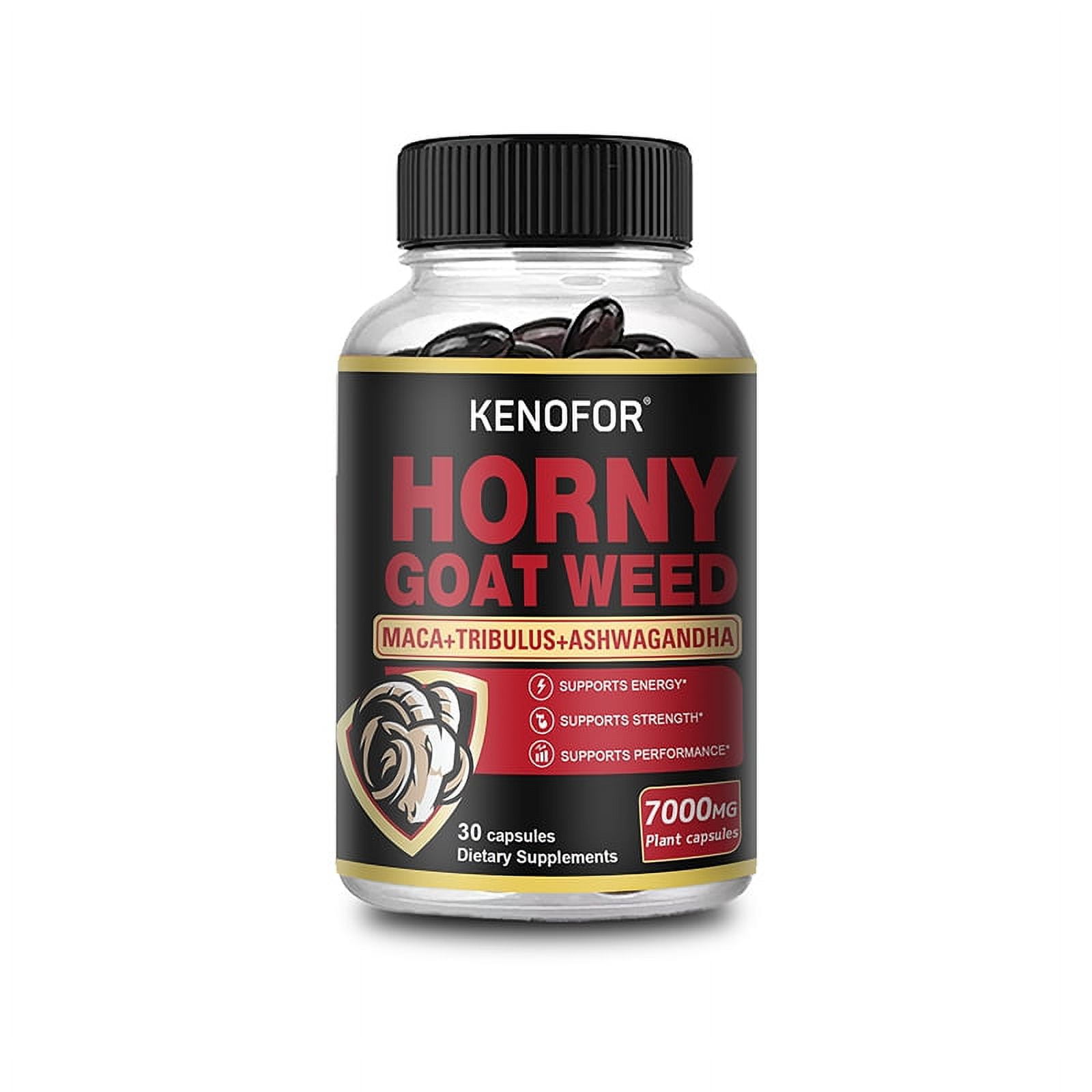 Kenofor Horny Goat Weed Capsules Mg Herbal Equivalent Provides