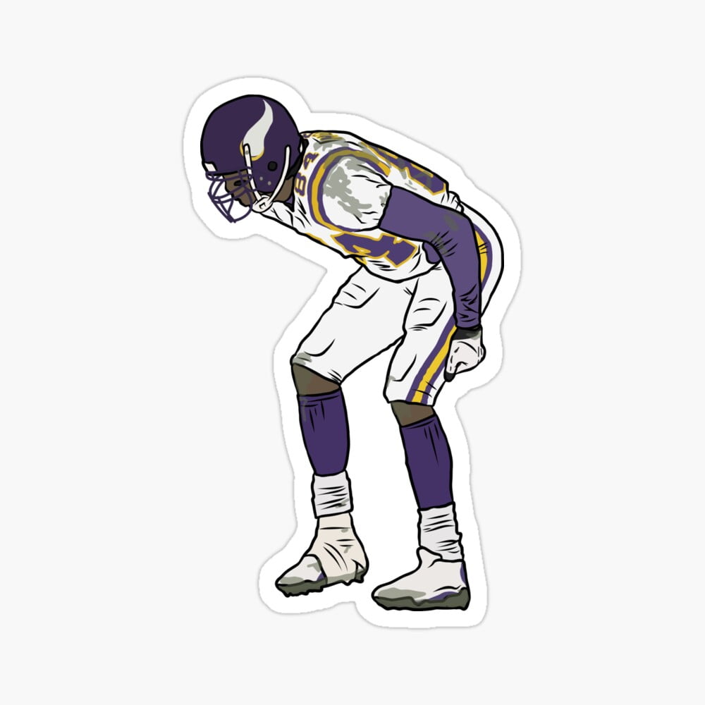 Kira 7307 Sticker Randy Moss Mooning Celebration Hot Trending Vinyl Sticker Walmart