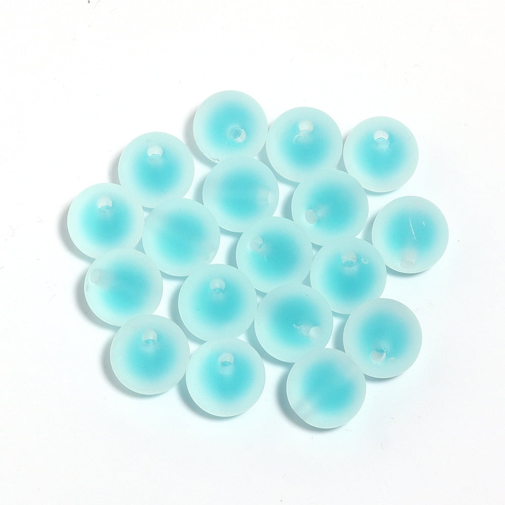 Kisor Mm Acrylic Frosted Beads In Beads Pcs Frosted Soft Beads