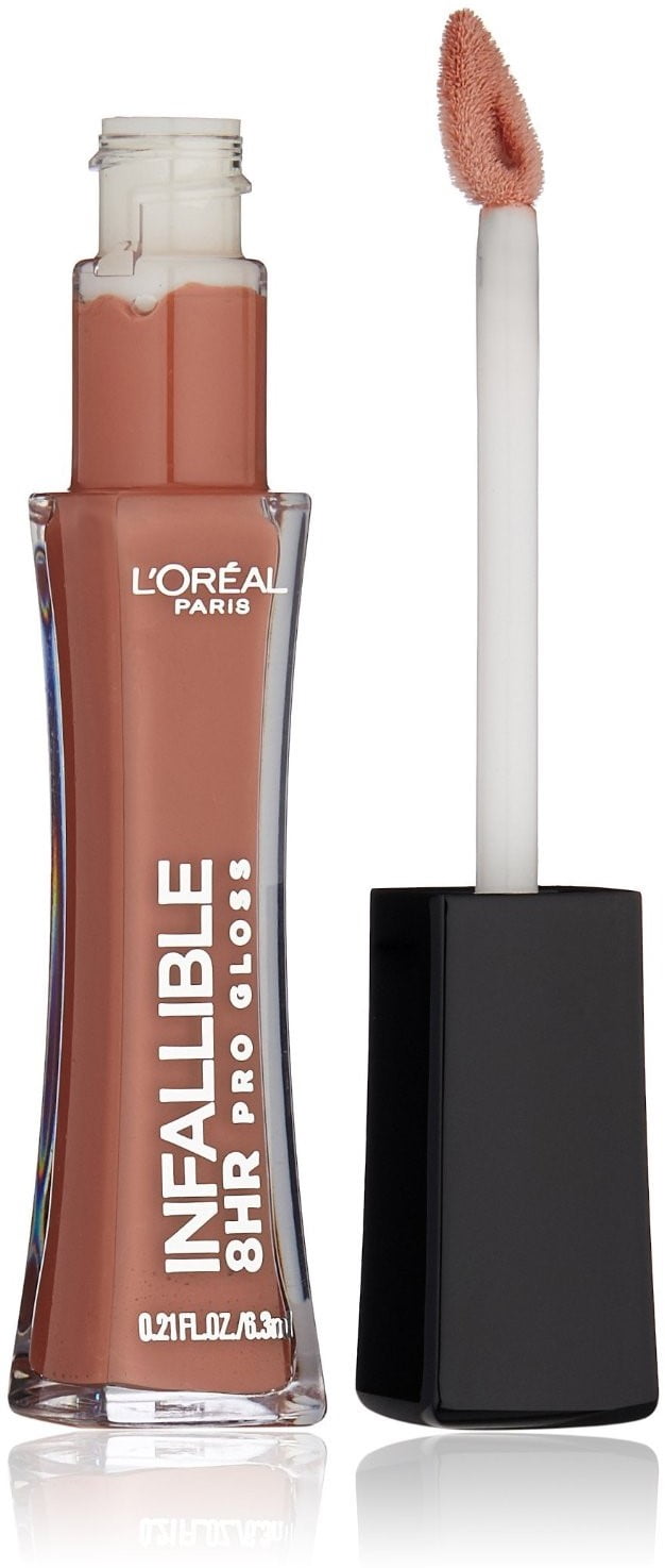 L Oreal Paris Infallible Never Fail Lipgloss Barely Nude 815 0 21 Oz