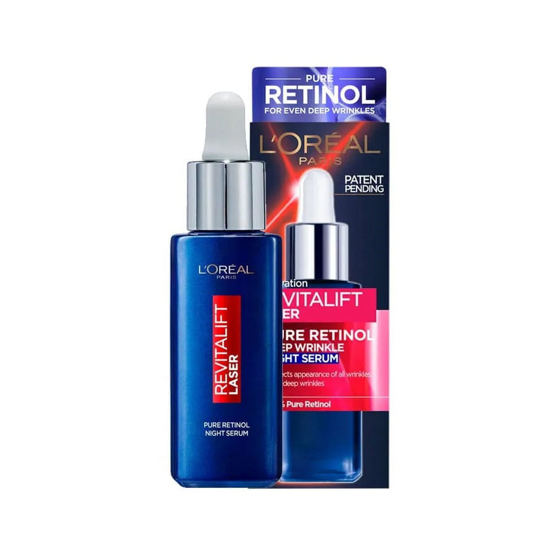 Loreal Paris Revitalift Laser Pure Retinol Night Serum Ml Walmart