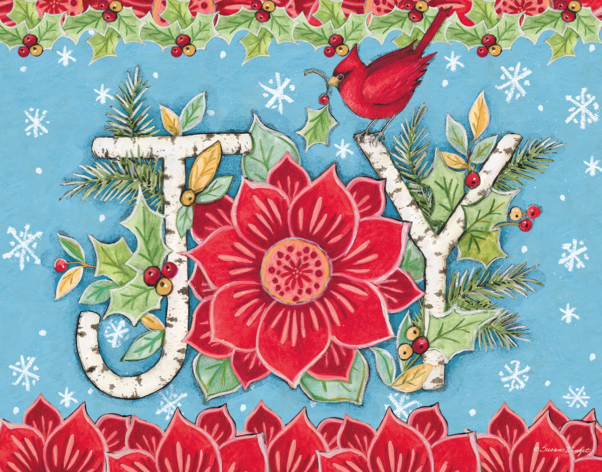 Lang Holiday Joy Assorted Two Set Christmas Card Walmart