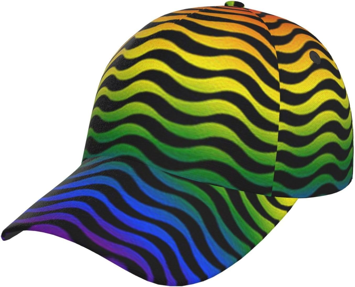 Lgbt Gay Pride Rainbow Baseball Cap Vintage Lgbt Gay Pride Adjustable Baseball Hat For Men Women