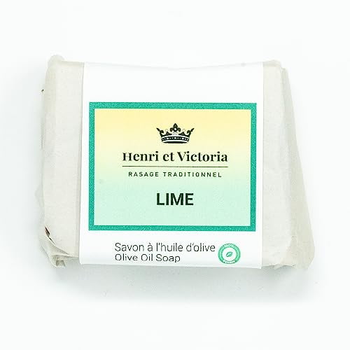 Lime Olive Oil Soap For Men Long Lasting Scent With Nourishing