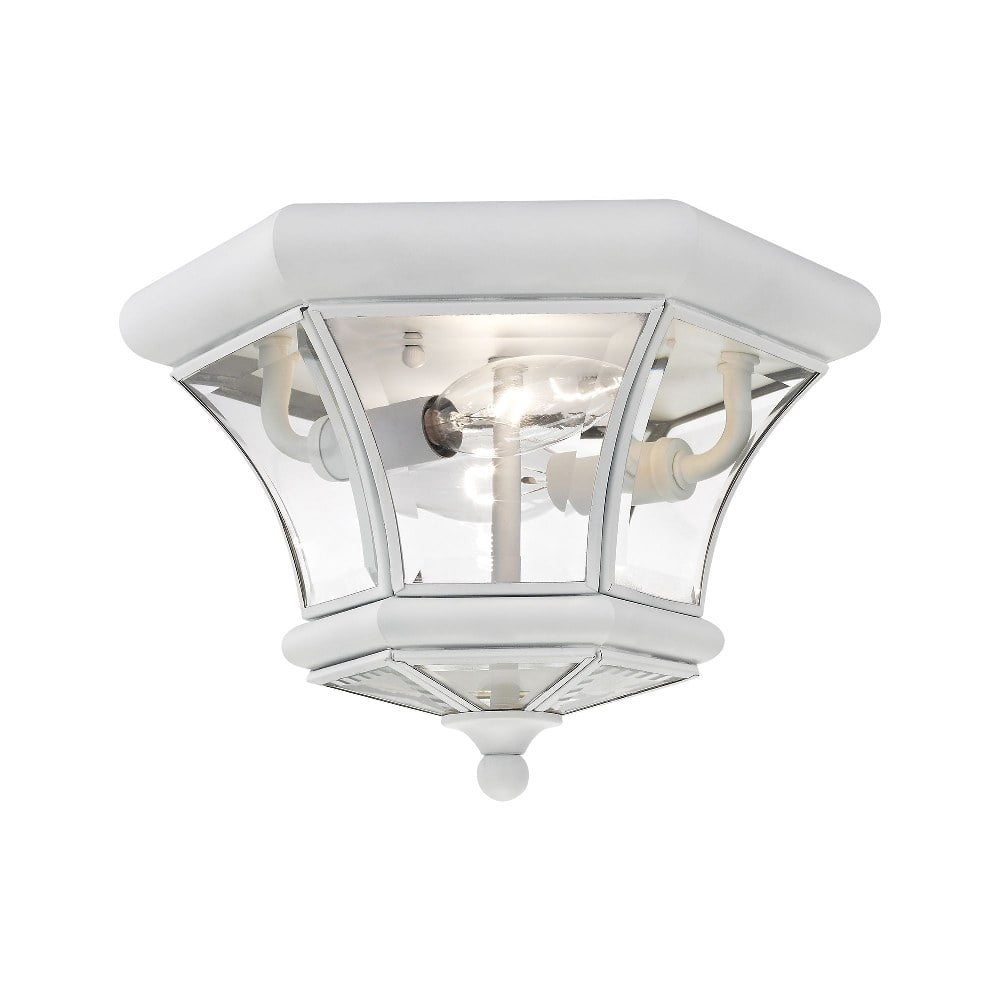 Livex Lighting Monterey Georgetown Light Outdoor Flush Mount In