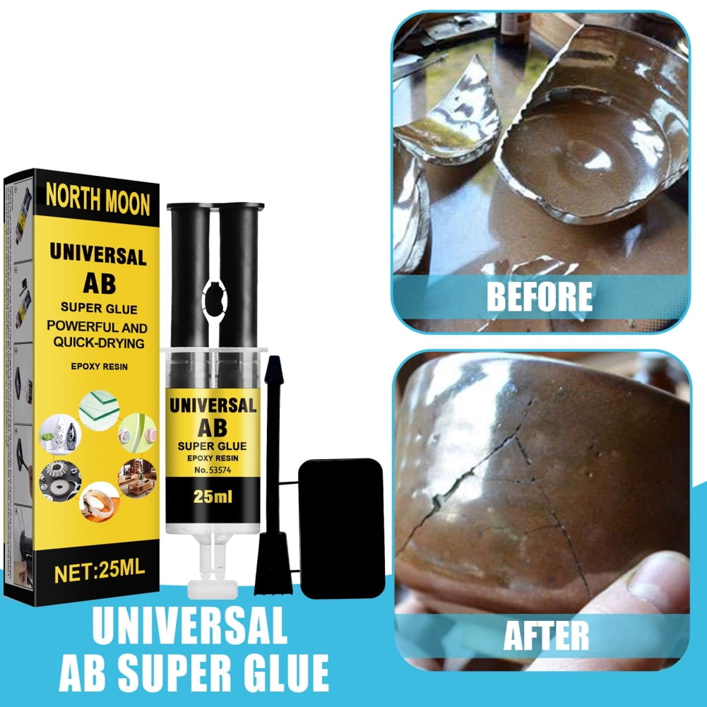 Longday Ml Universal Ab Super Glue Powerful And Quick Drying Epoxy