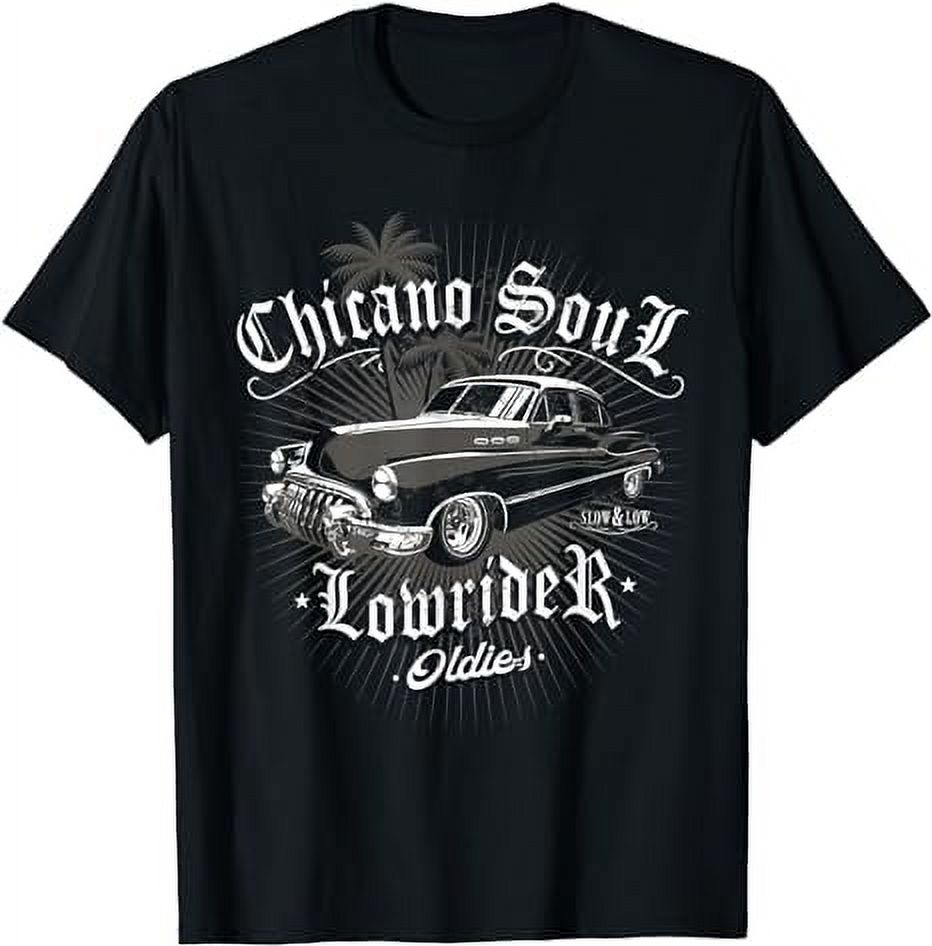 Lowrider Chicano Low Mexican Los Angeles Latina Rider Cholo T Shirt