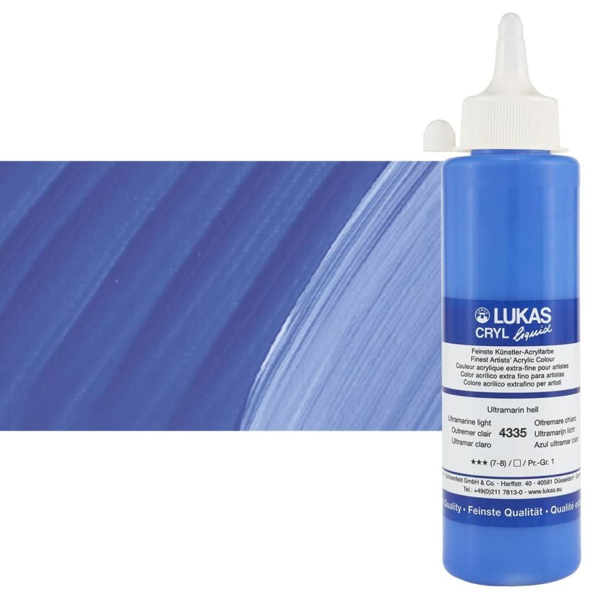 Lukas Cryl Liquid Soft Body Acrylic Paints For Painting Professional