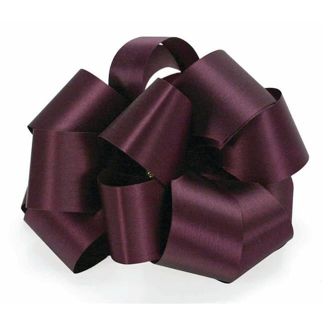 Mdr Trading Ai Aub Q In X Yards Aubergine Satin Ribbon