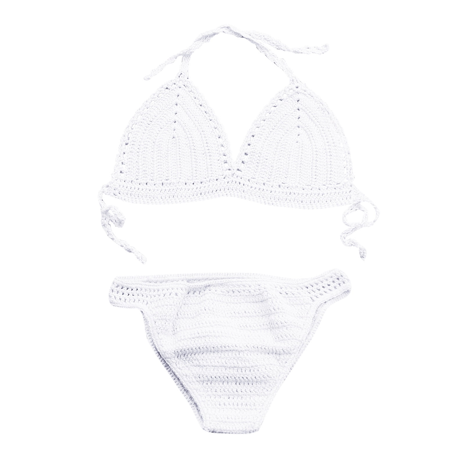 MSJUHEG Thong Bikini Sets For Women Womens Bikini Halter String