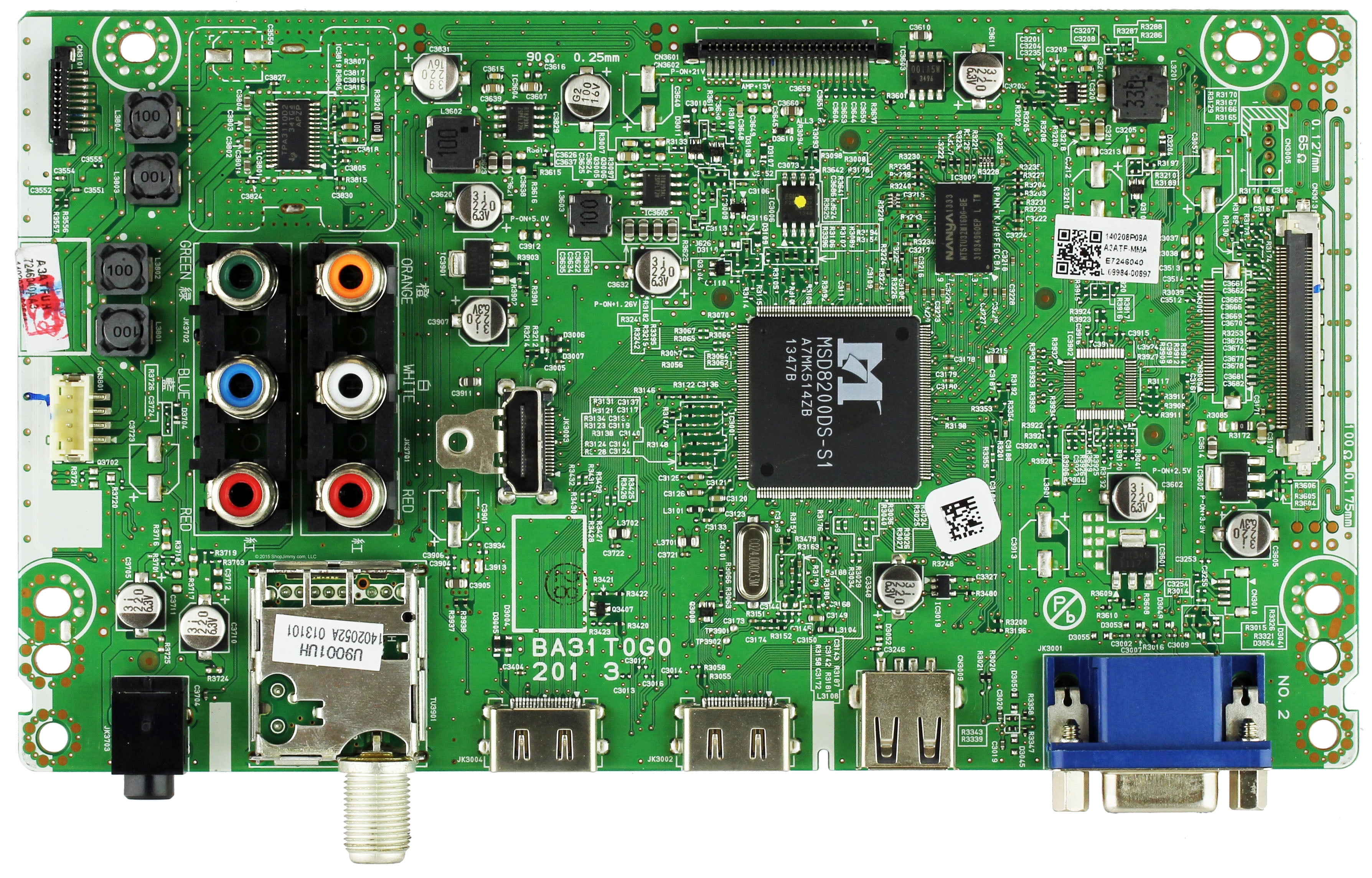 Magnavox A Atfmma Digital Main Board For Me V F Walmart