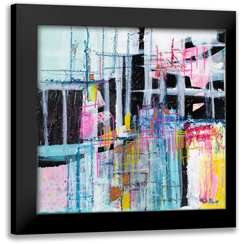 Maria Robin X Black Modern Framed Museum Art Print Titled Gio