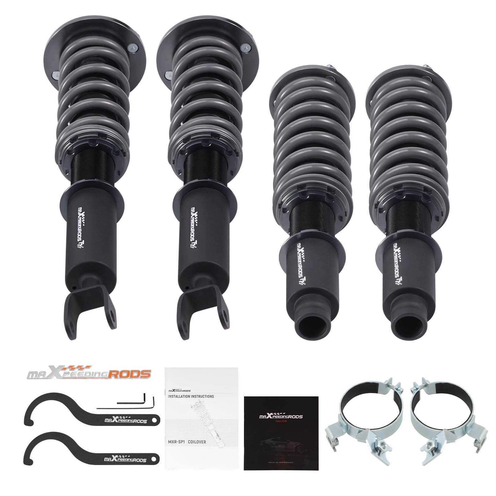 Maxpeedingrods COT7 Coilovers 24 Click Damper Struts For Honda Accord