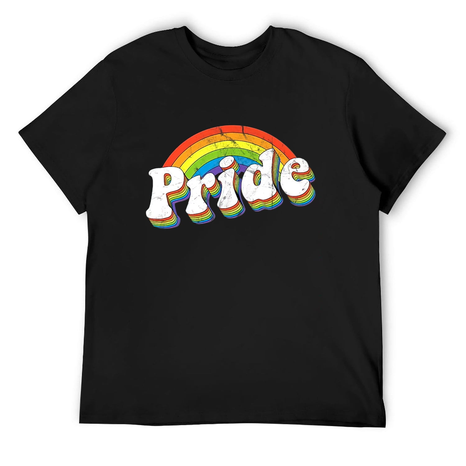 Mens Pride Retro Lgbtq S Gay Pride Flag Lgbt Premium T Shirt Black X