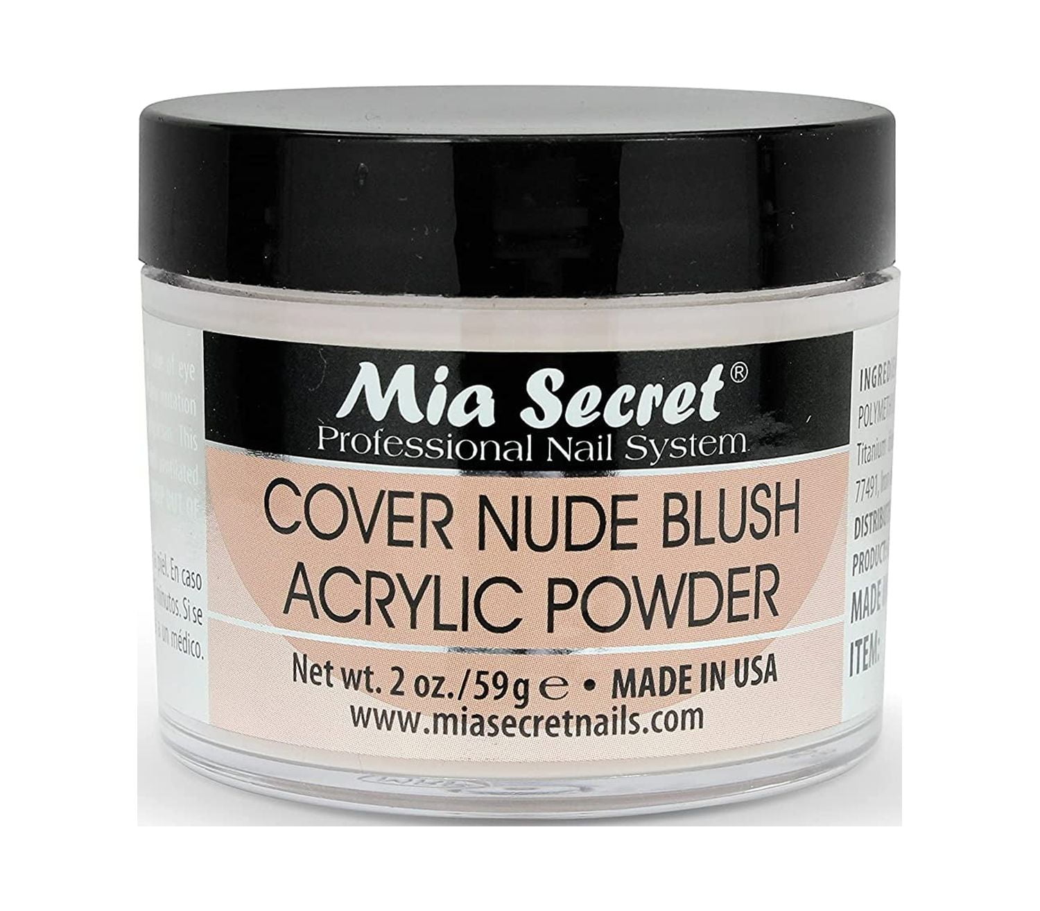 Mia Secret Cover Nude Acrylic Powder Walmart