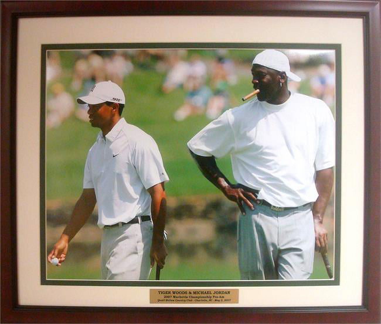 Pga Tour Legends Michael Jordan Tiger Woods At Wachovia Proam Golf