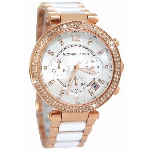 Michael Kors Women's Parker Two-Tone Watch MK5774