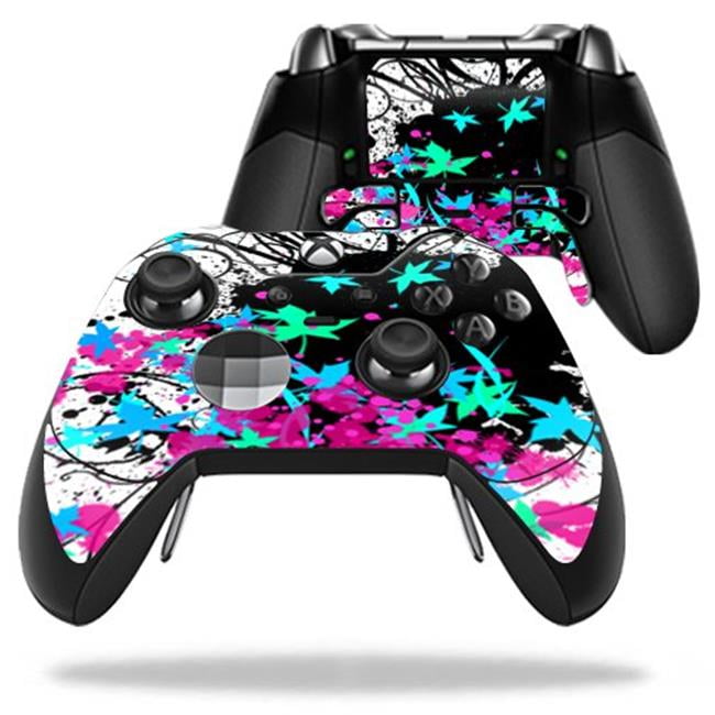 Mightyskins Mieliteco Leaf Splatter Skin Decal Wrap For Microsoft Xbox