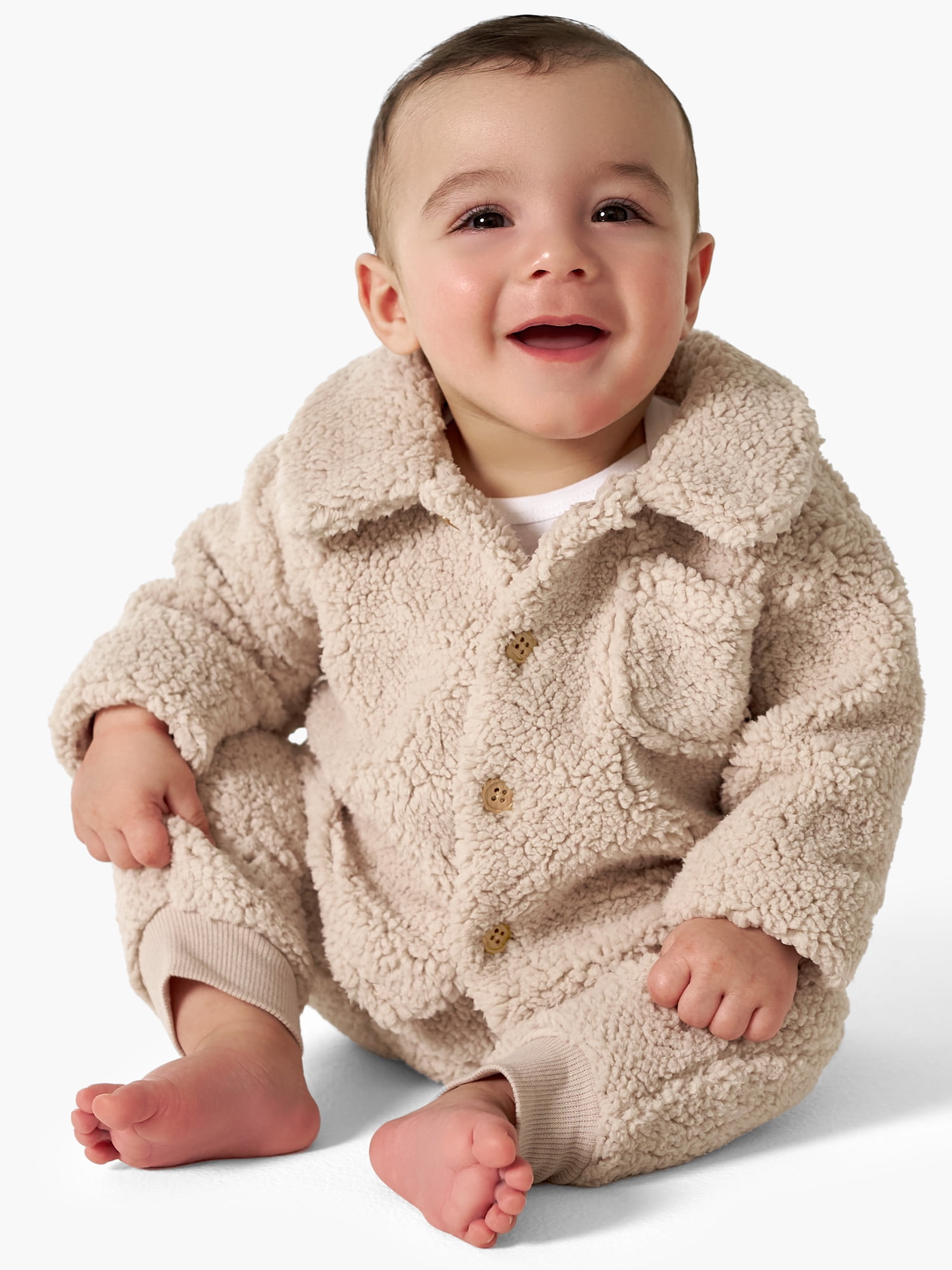 Modern Moments By Gerber Baby Unisex Knit Cardigan Sweater Jogger Set