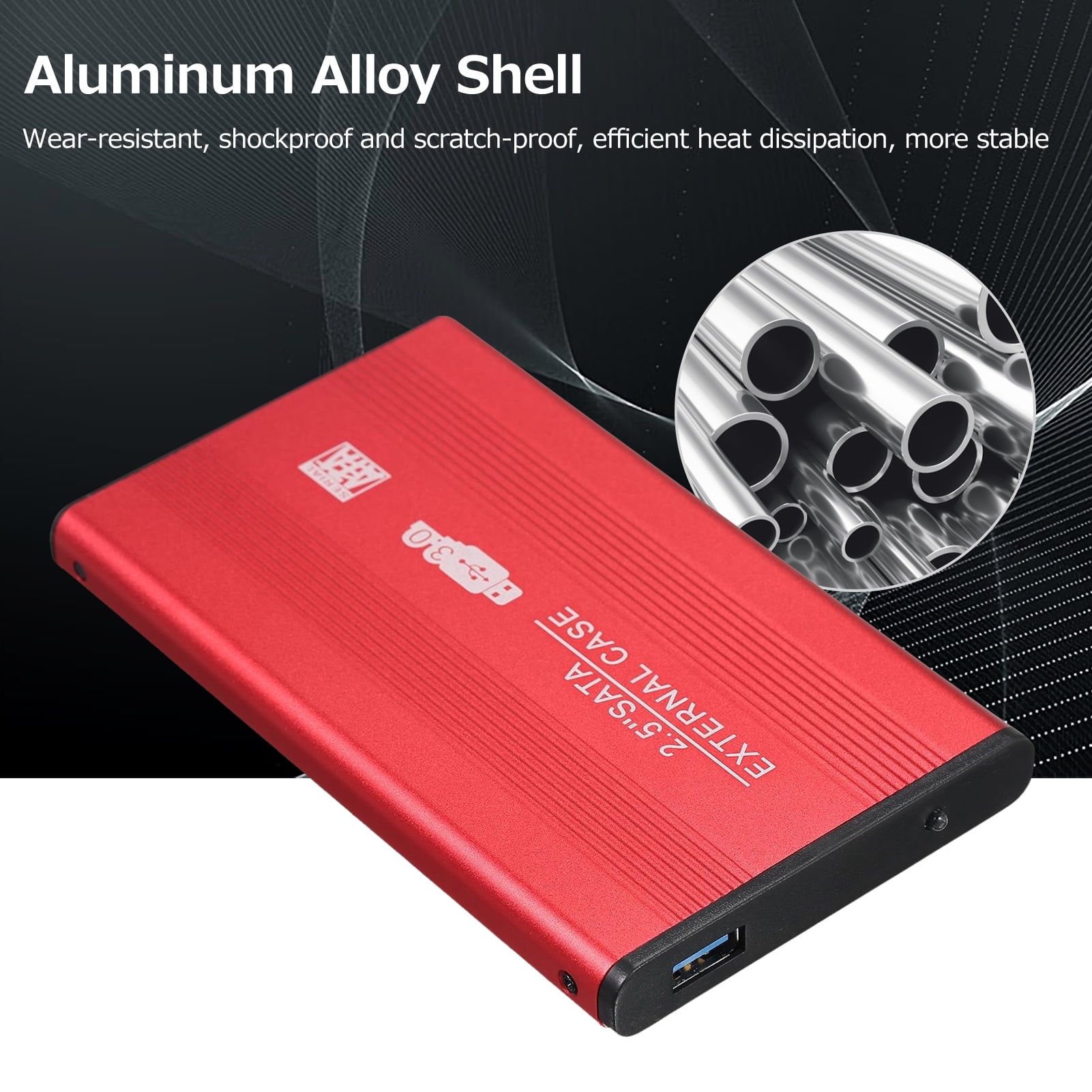 Moobody USB 3 0 HDD External Portable Superspeed Aluminum 2 5 Hard