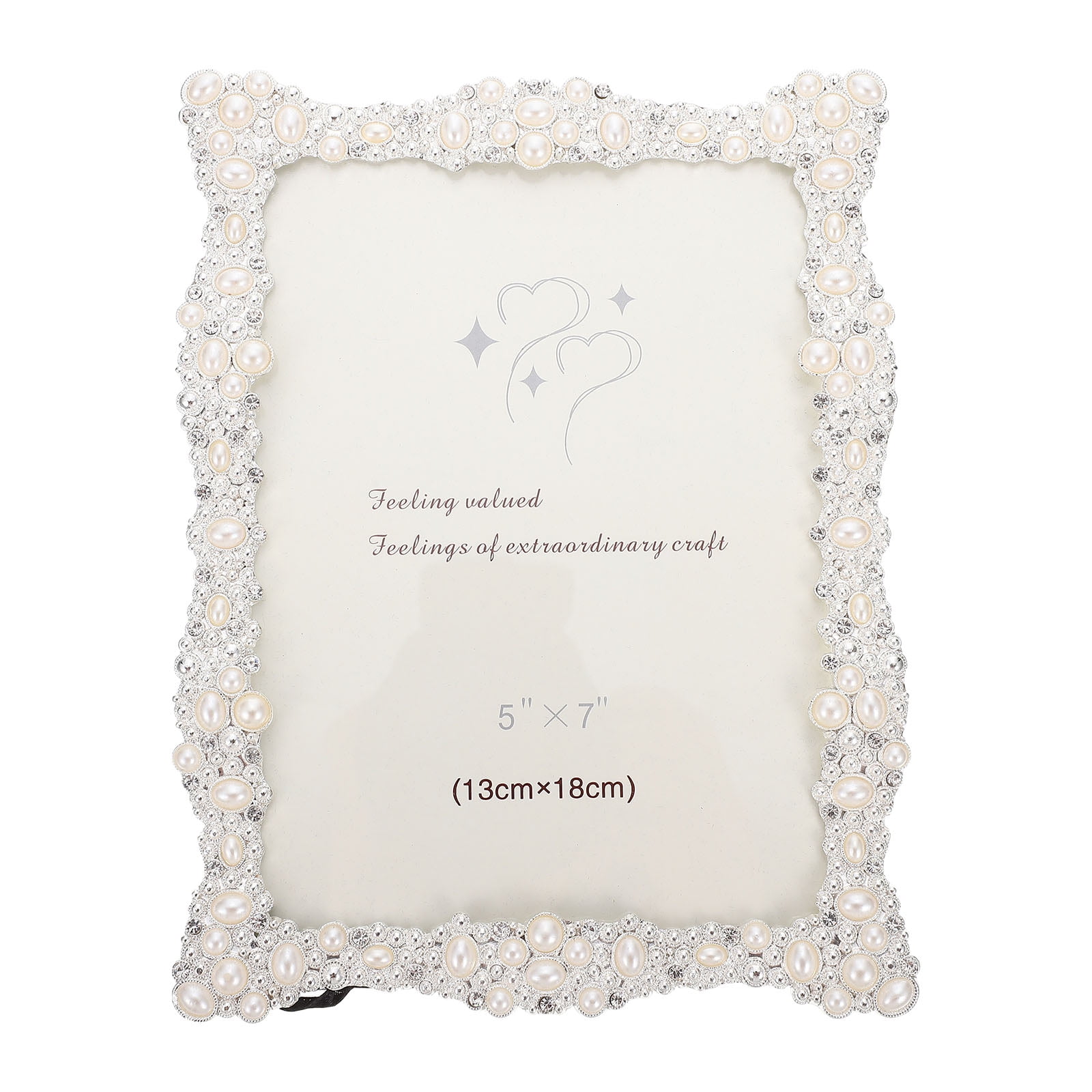 NUOLUX Frame Photo Picture Wedding Crystal Display Holder Frames