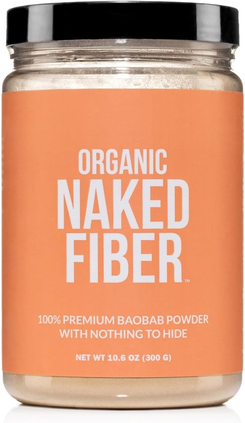 Naked Fiber Organic Baobab Fruit Fiber Pure Supplement Walmart