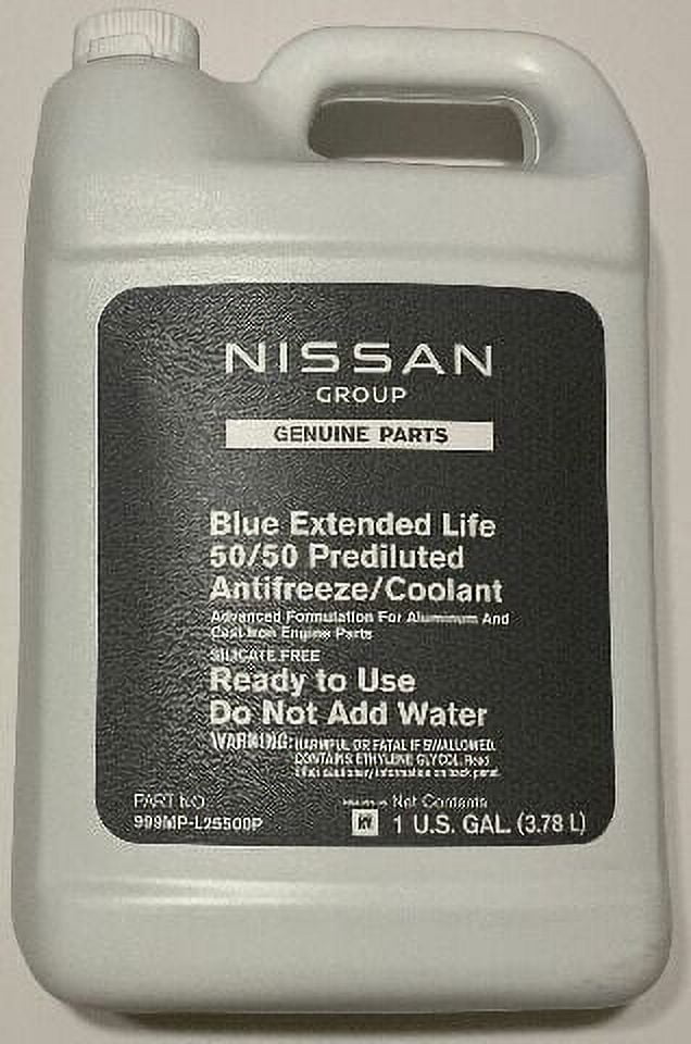 Nissan Genuine Nissan Coolant Antifreeze Blue Long Life 2 Gallons Set