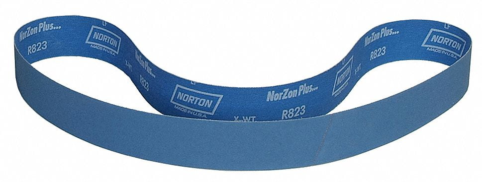 Norton Abrasives Sanding Belt 2 1 2 Wx60 L ZA 80GR PK10 78072728690