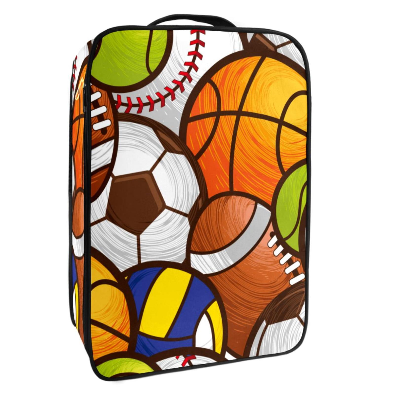 Ownta Basketball Baseball Soccer Football Pattern Premium Polyester