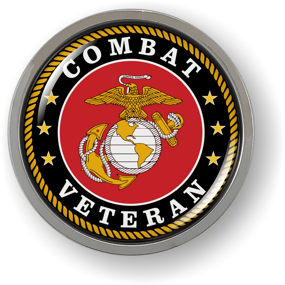 Officially Licensed USMC Product Combat Veteran U S Marine Corps