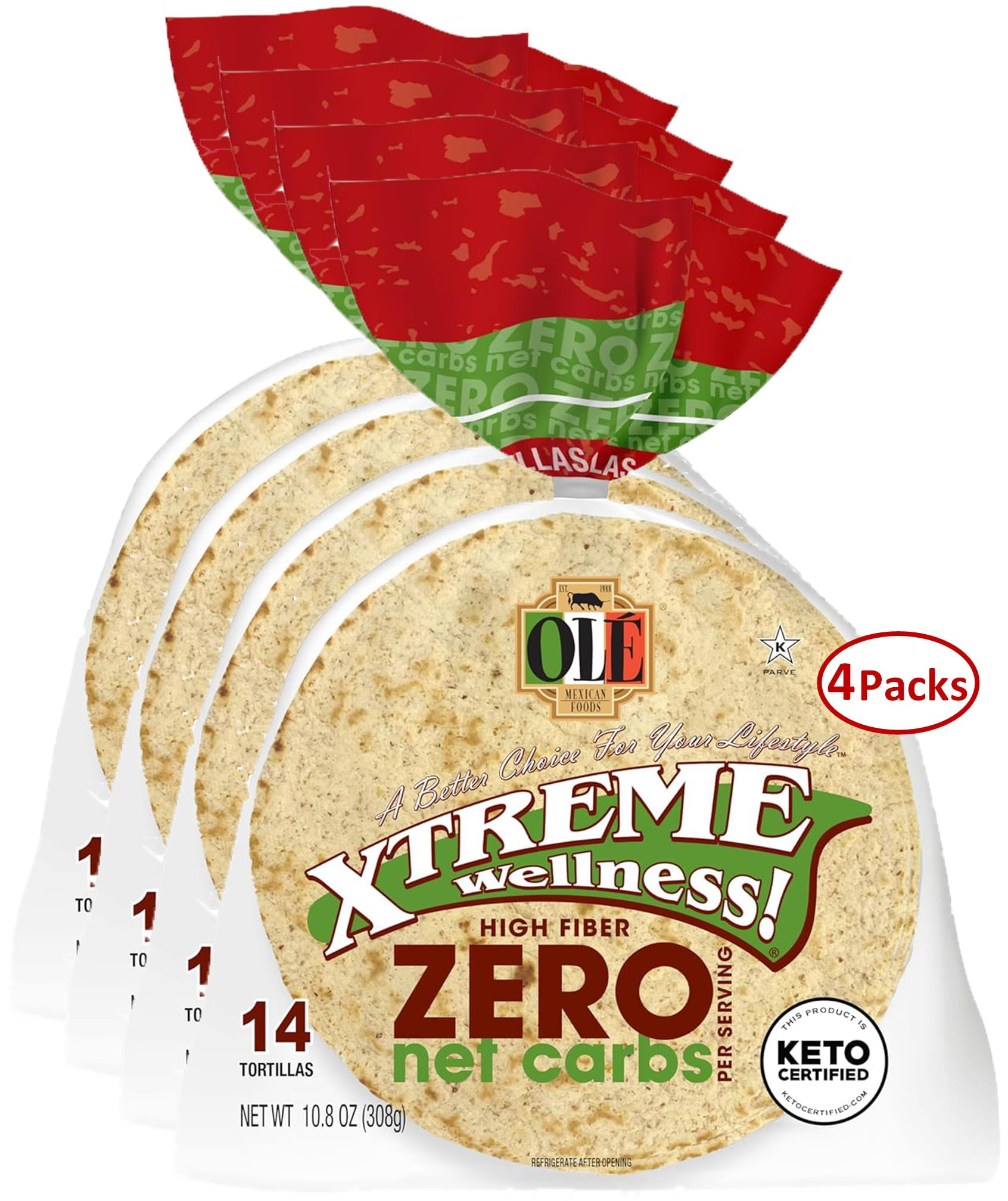 Ol Xtreme Wellness Street Taco Zero Net Carbs Size Flour